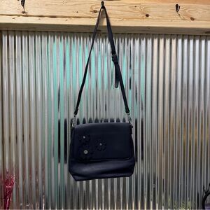 Magnolia &‎ Vine Stylish Blue Crossbody Bag with Adjustable Strap